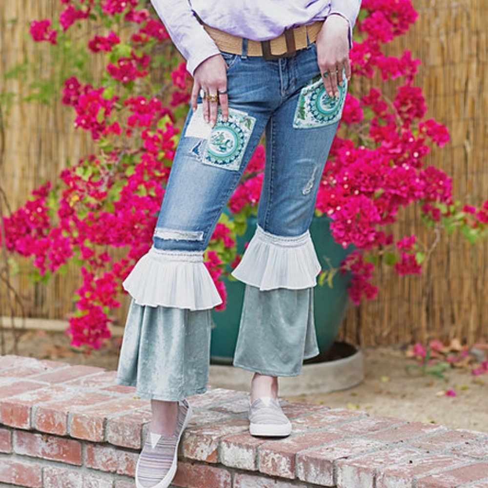 Paige Upcycled Jeans | Patched |